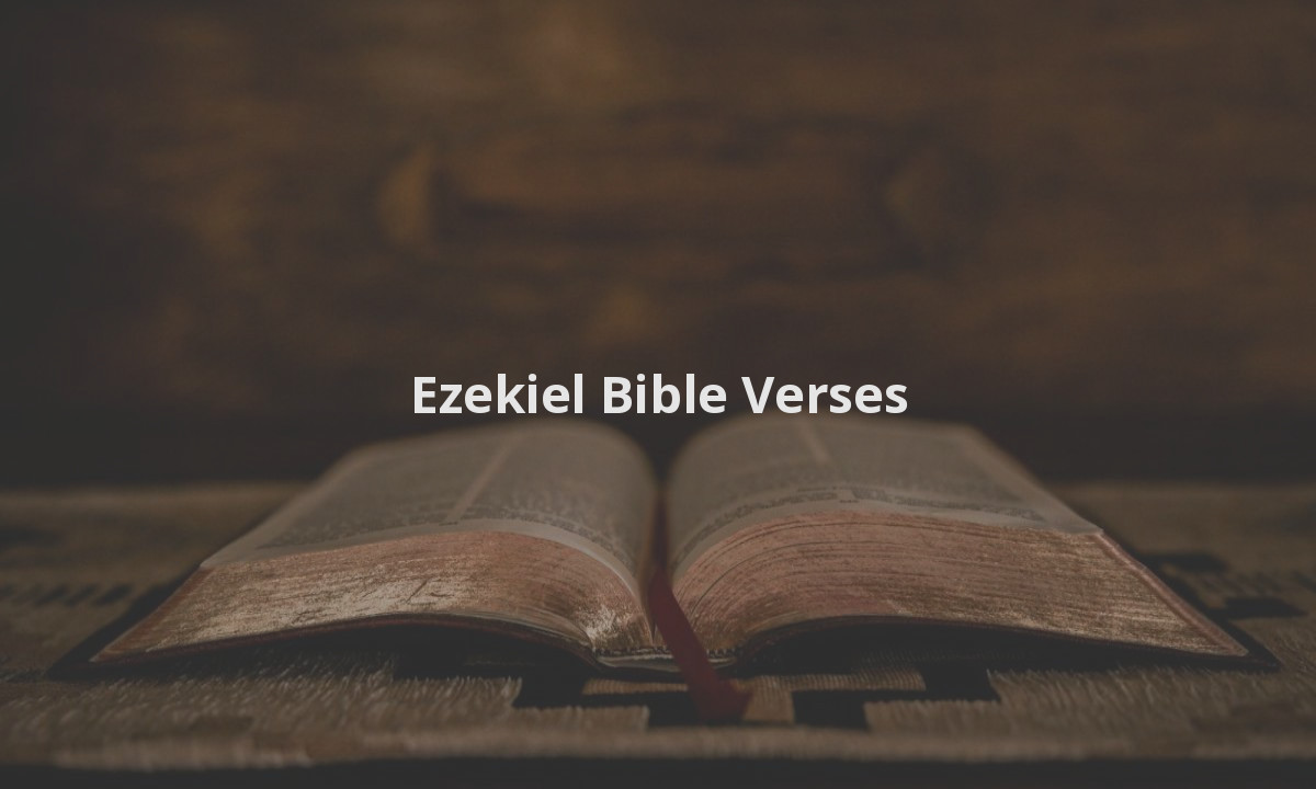 Ezekiel Bible Verses